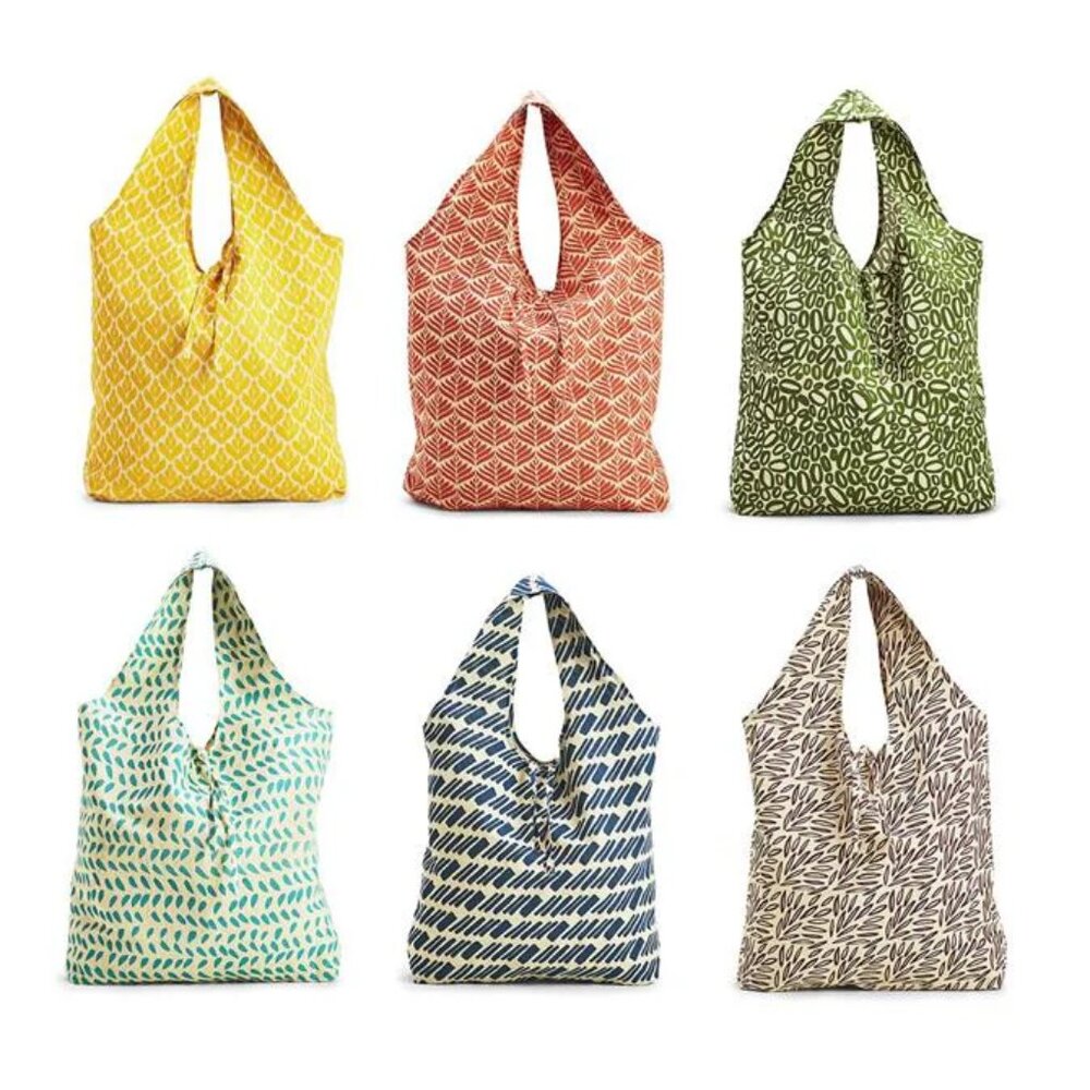 To Market We Go Reusable Market Bag Asst 6 Designs